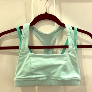 RARE teal lululemon sports bra